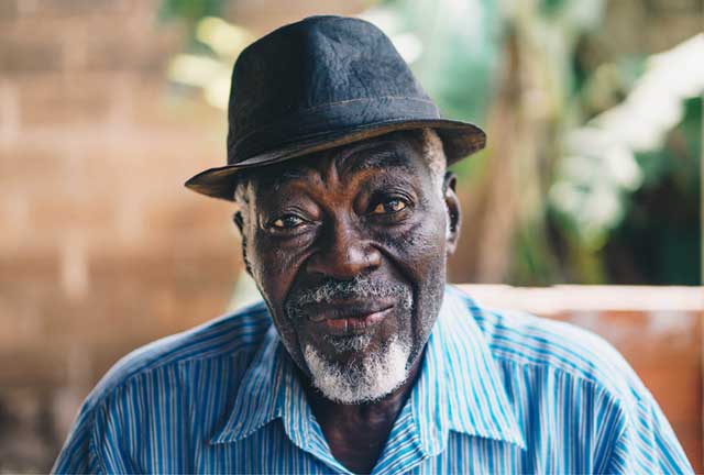 Elderly man ~ Photo by Fred Kearney on Unsplash