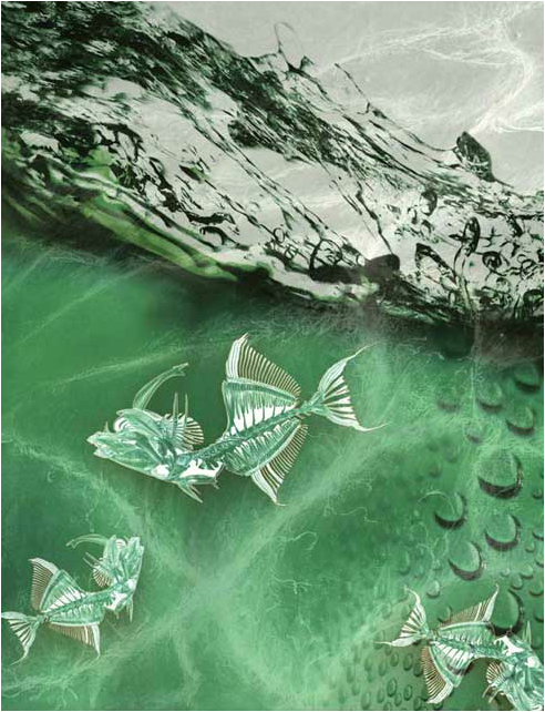 Benzene in our water © Patricia Pinsk illustration