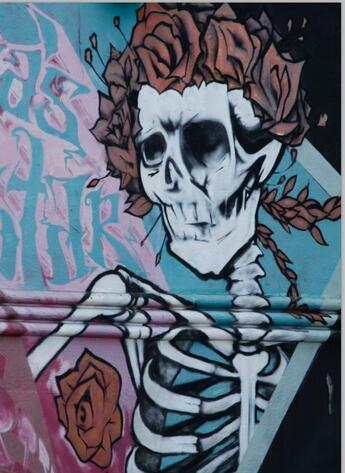 Skull mural in San Francisco © Patricia Pinsk