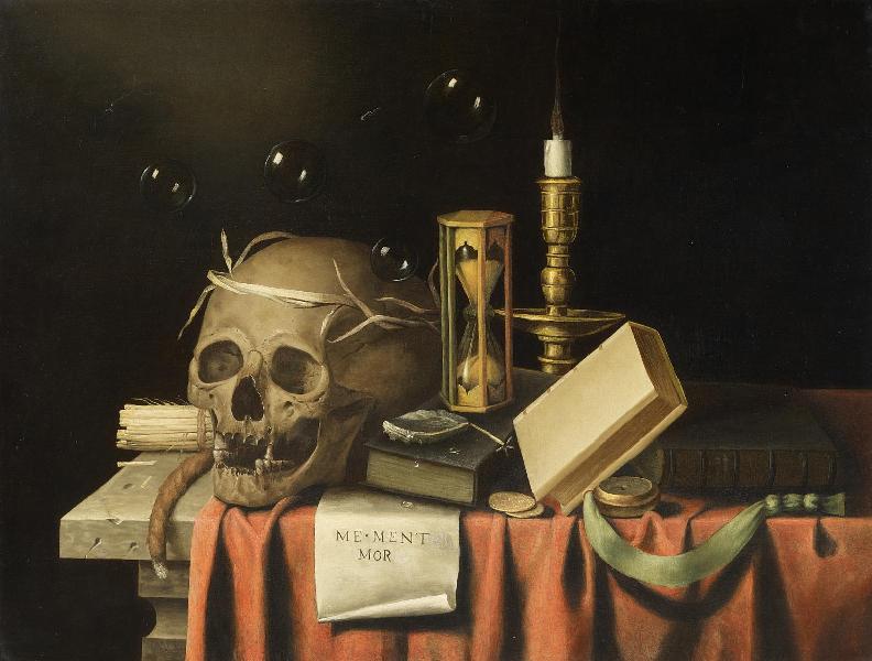 Memento Mori by Frans van Everbroeck, Wikepedia Commons